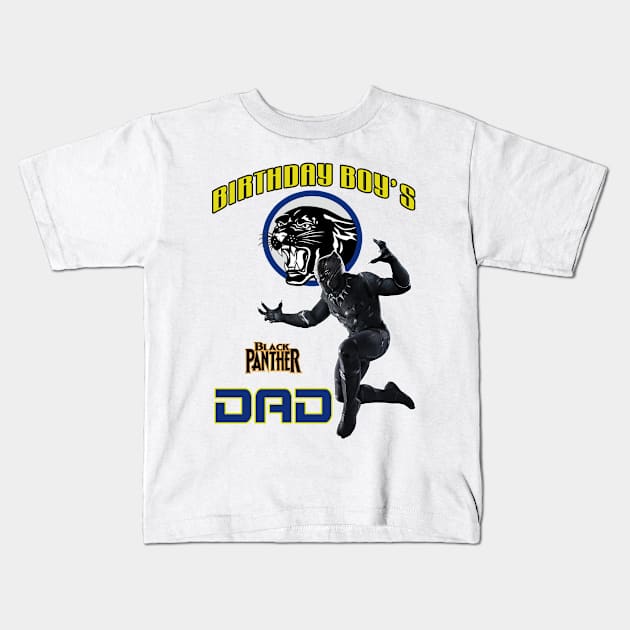 Superhero of Daddy Kids T-Shirt by FirmanPrintables